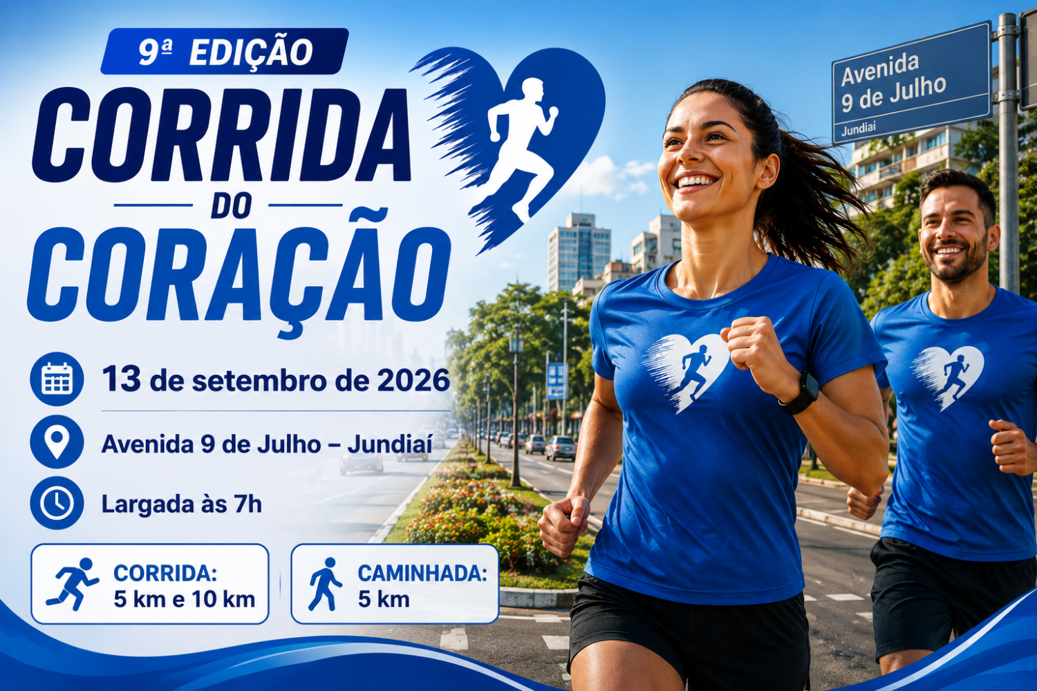 9ª Corrida do Coração de Jundiaí