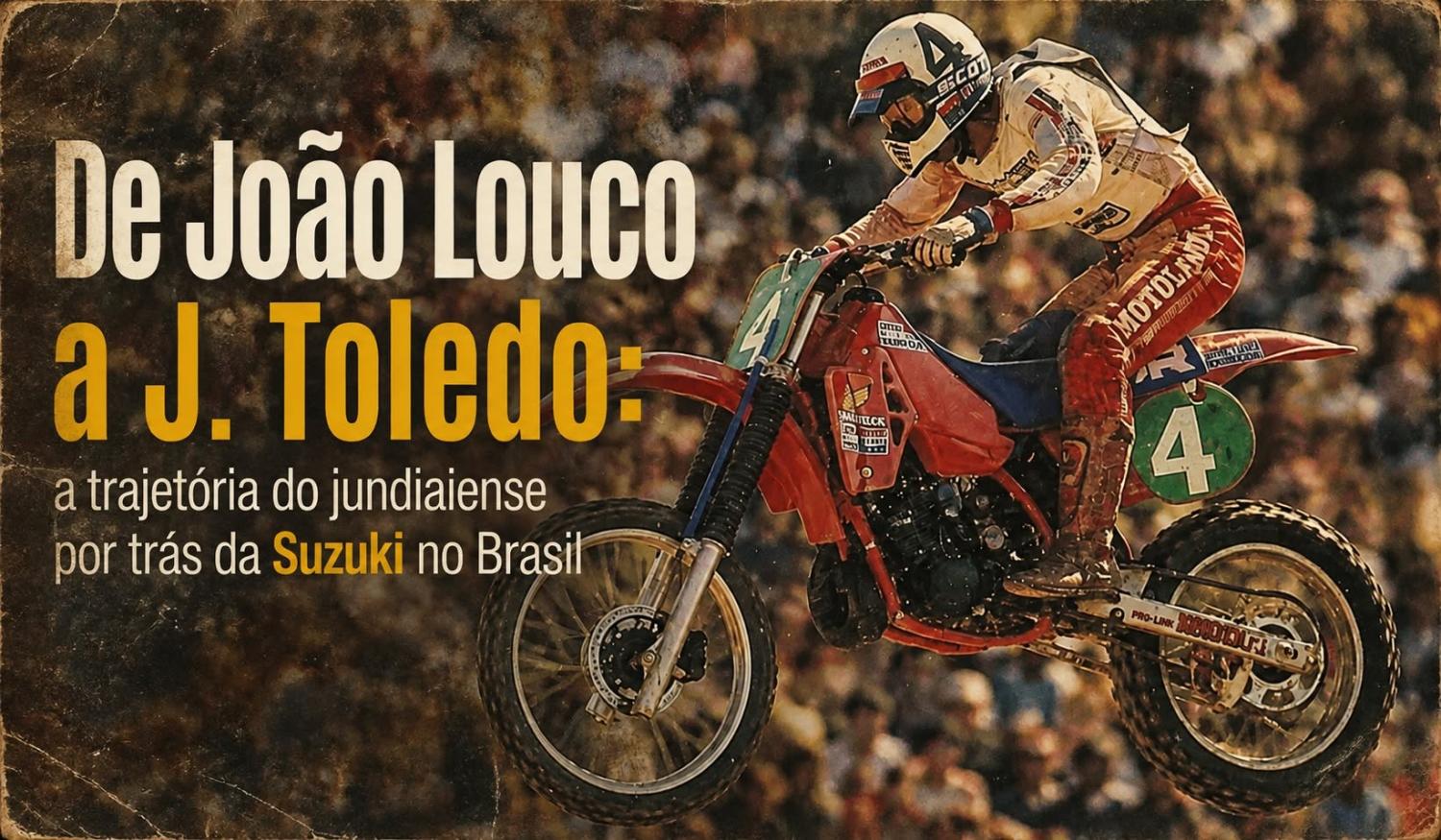 De João Louco a J. Toledo: a trajetória do jundiaiense por trás da Suzuki no Brasil