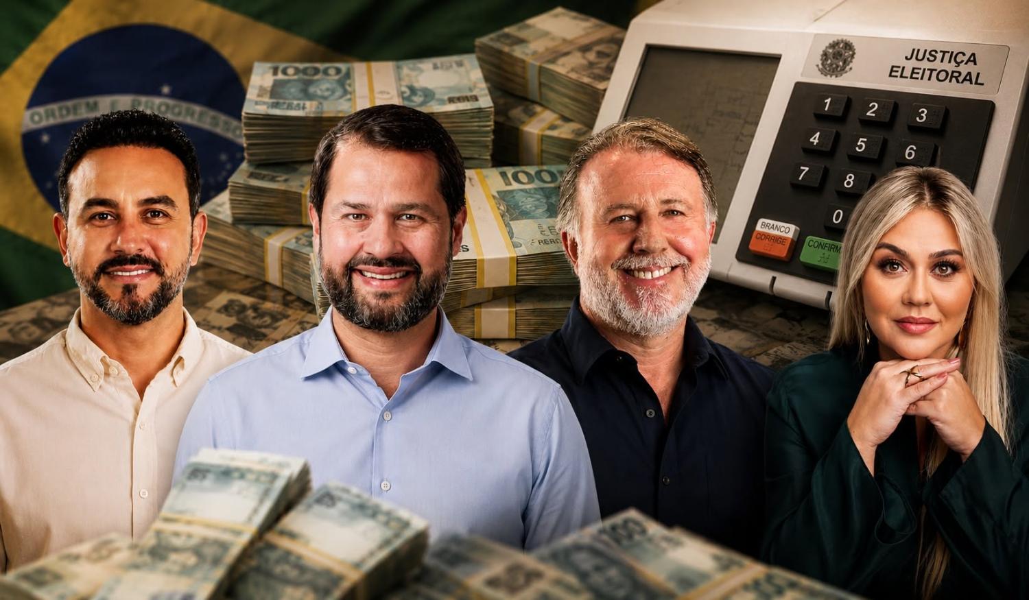 Partidos já repassaram R$ 4,2 milhões a candidatos a deputado federal de Jundiaí; confira o ranking