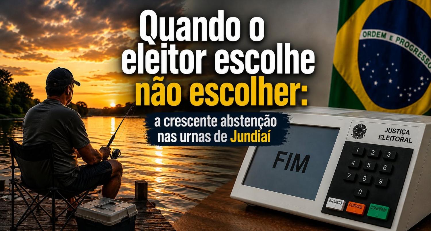 Quando o eleitor escolhe não escolher: a crescente abstenção nas urnas de Jundiaí